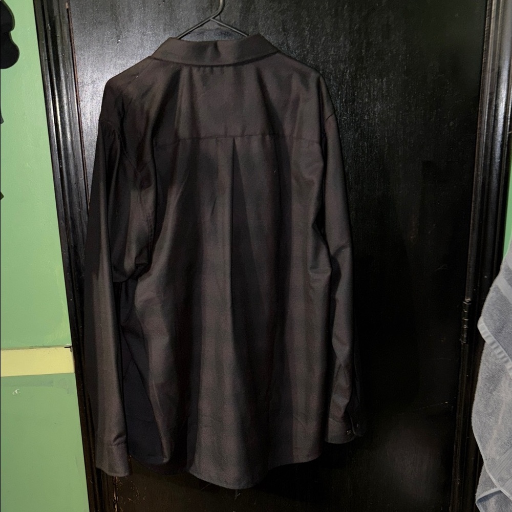 Dixxon Darkness Black Button-Down Work Shirt With… - image 4